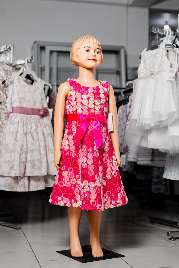 Bonnie Jean Magenta Dress