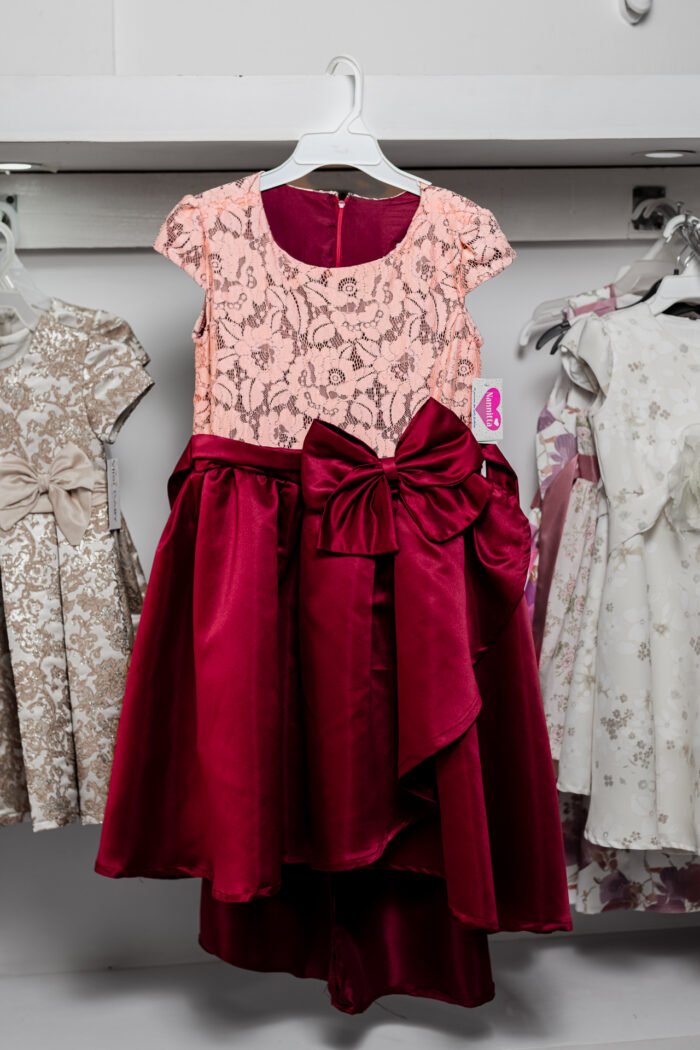 Nannitta lace to Satin dress