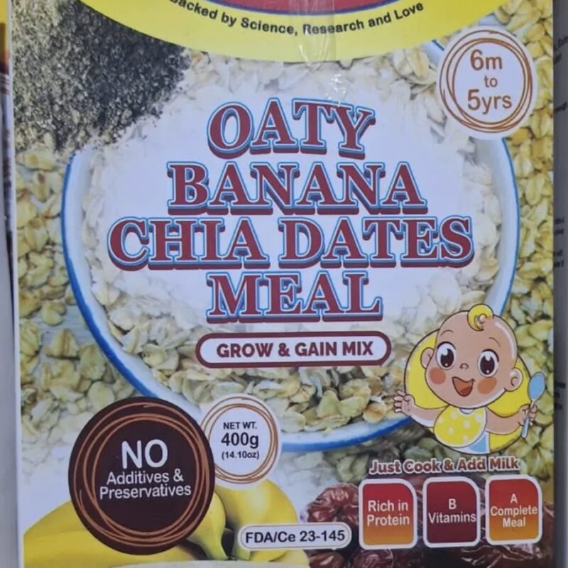 Dr. Annie’s Oaty Banana Chia Dates Meal